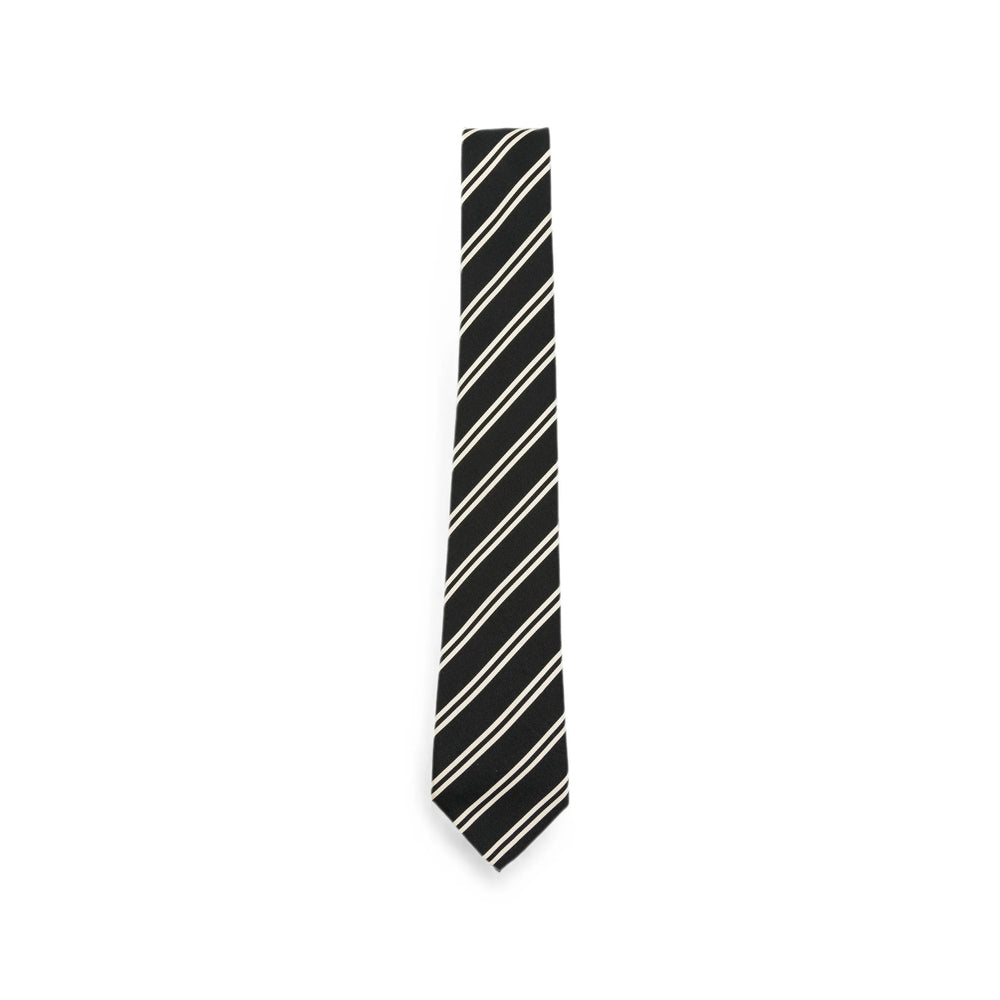 Saint Laurent Black Ties & Bow Ties Men SAINT LAURENT
