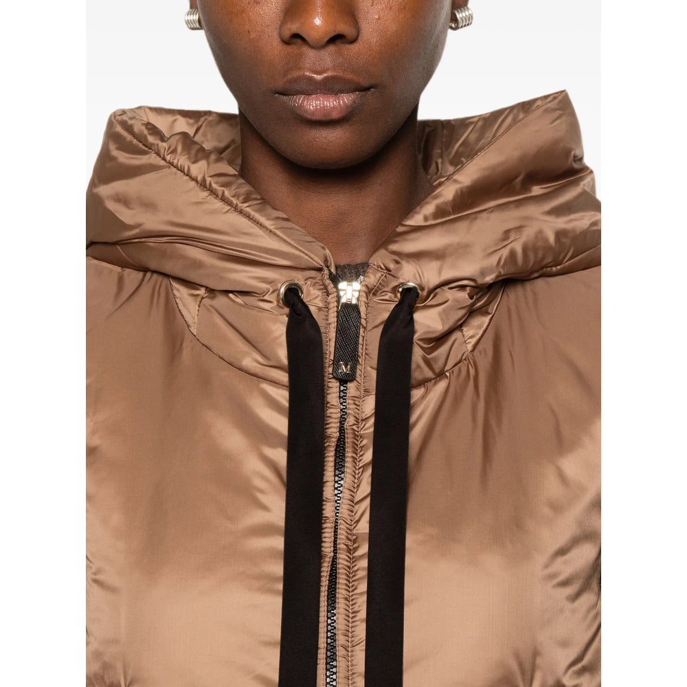 Max Mara The Cube Brown Jackets - Waistcoat & Gilets Women MAX MARA THE CUBE