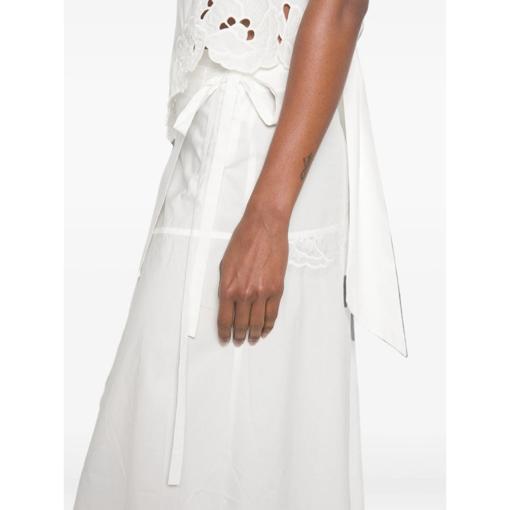 Sir. White Skirts - Asymmetric & Draped Skirts Women SIR.