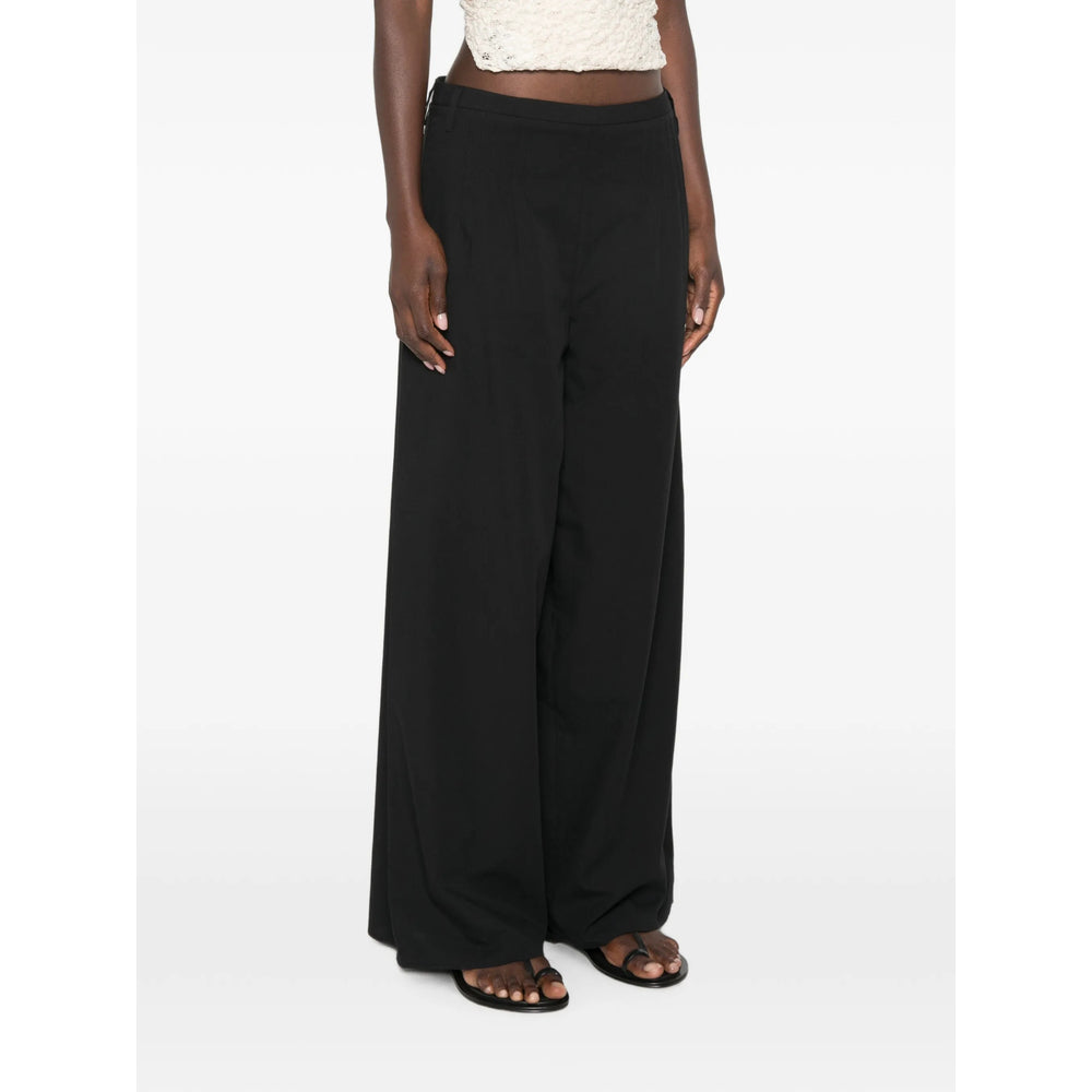 Sir. Black Trousers - Palazzo Pants Women SIR.