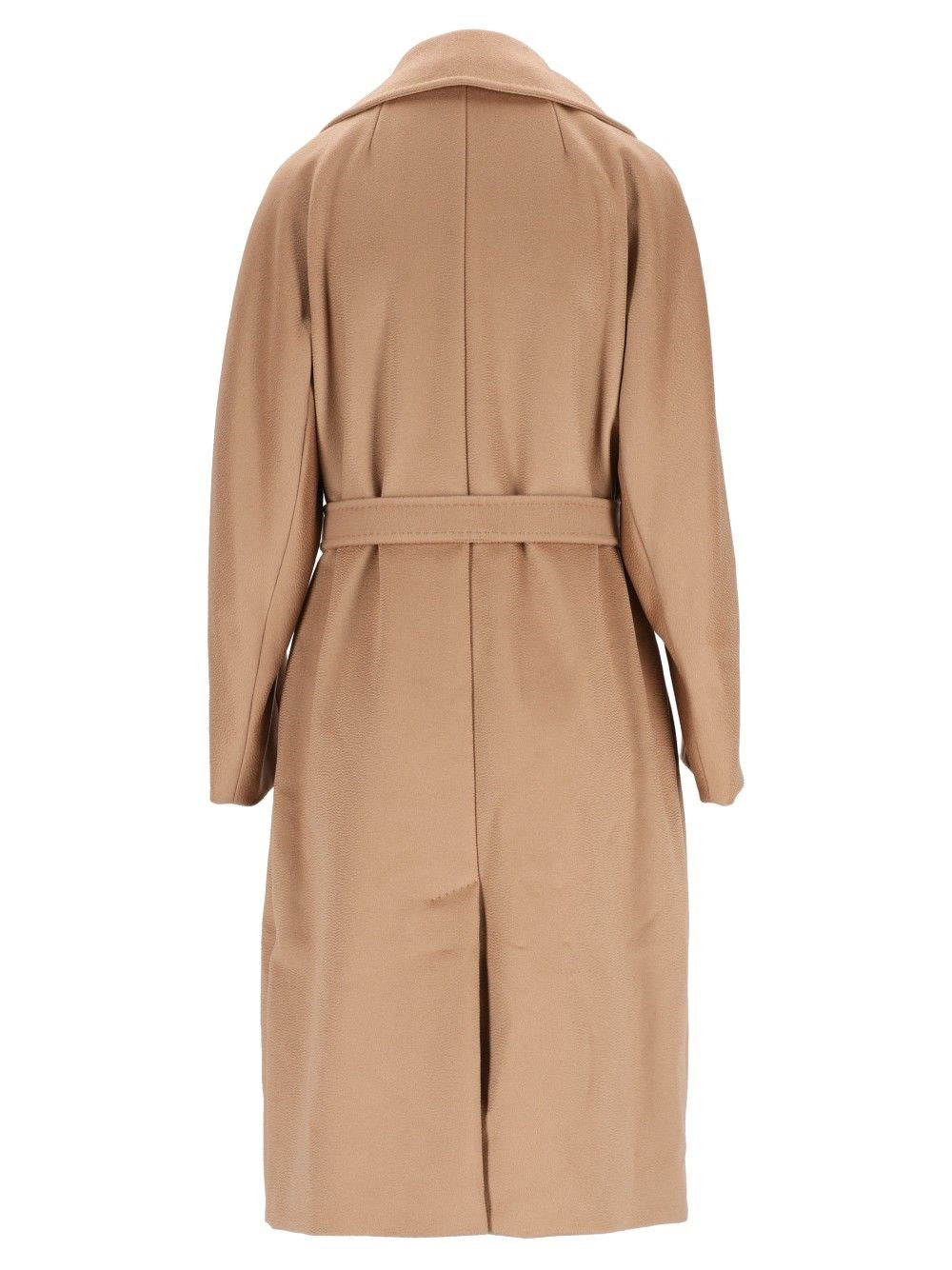 Weekend Max Mara Women Resina Drap Wool Long Coat Double Breast WEEKEND MAX MARA