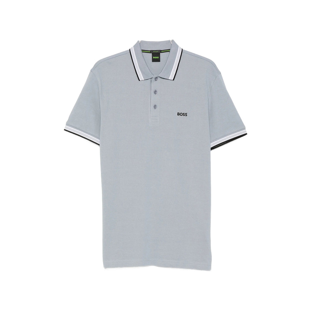Boss Grey Polo Shirts Men BOSS