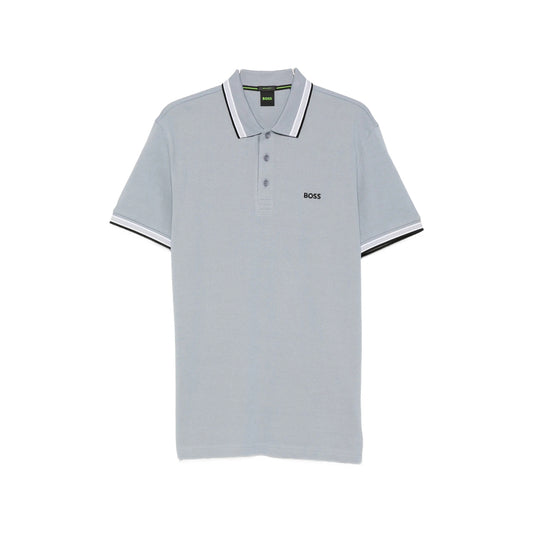Boss Grey Polo Shirts Men BOSS