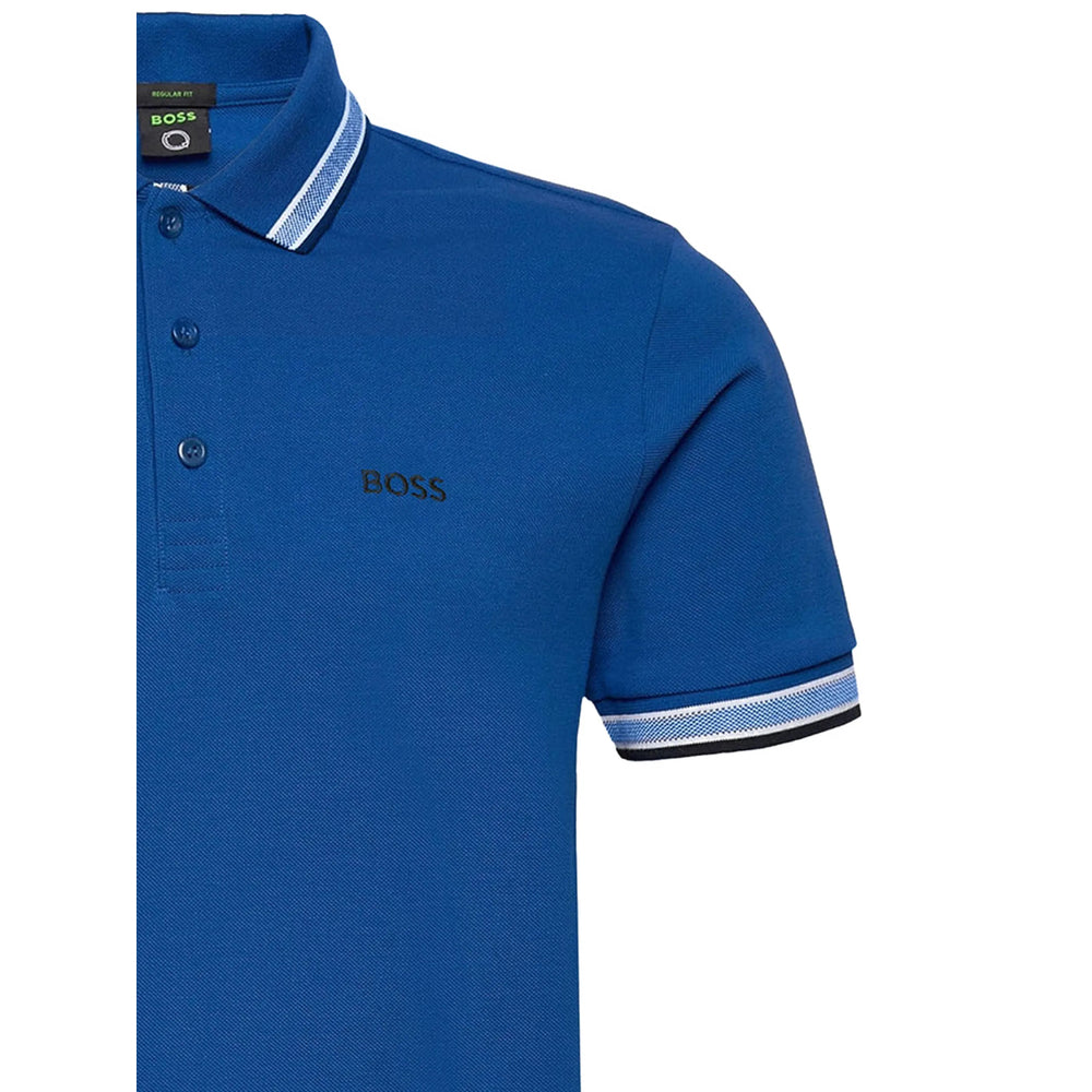 Boss Blue Polo Shirts Men BOSS