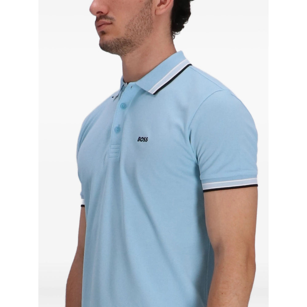 Boss Blue Polo Shirts Men BOSS