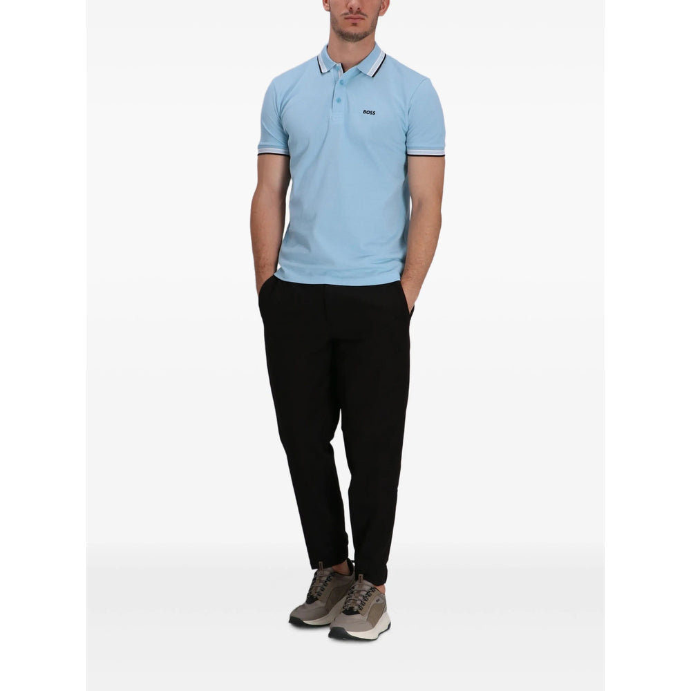 Boss Blue Polo Shirts Men BOSS