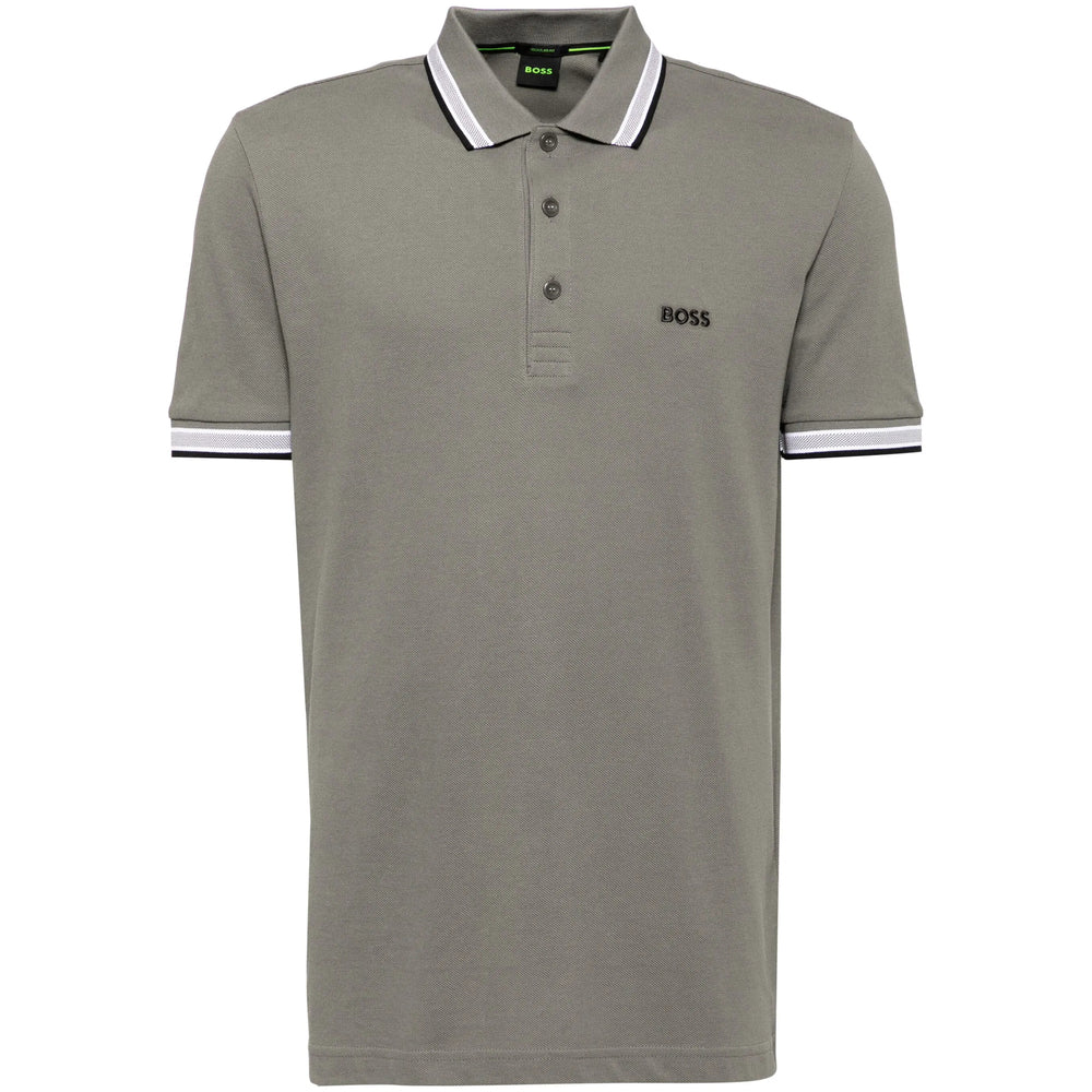 Boss Grey Polo Shirts Men BOSS