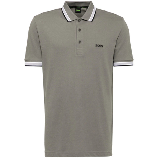 Boss Grey Polo Shirts Men BOSS