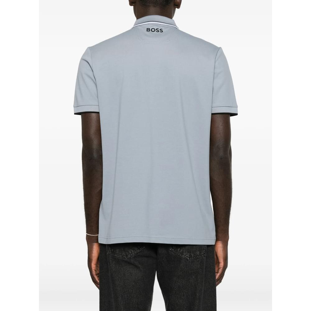 Boss Blue Polo Shirts Men BOSS