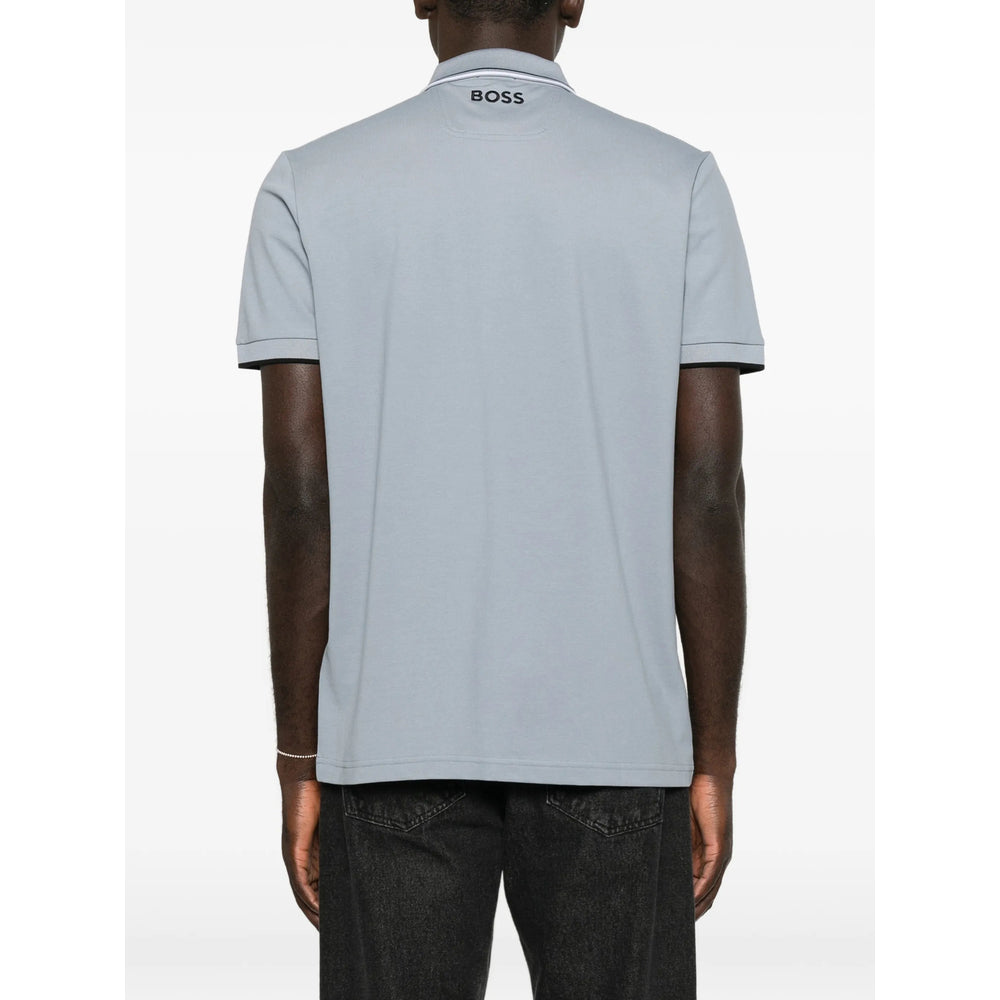Boss Blue Polo Shirts Men BOSS