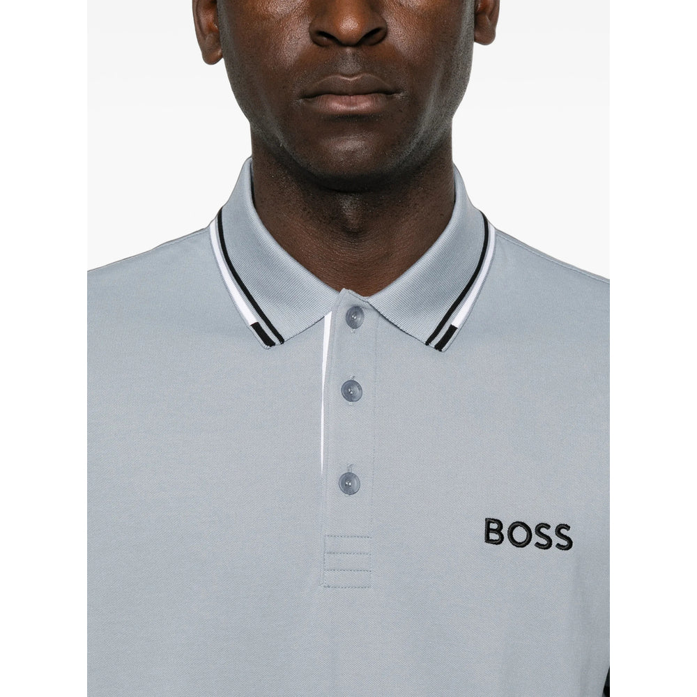 Boss Blue Polo Shirts Men BOSS