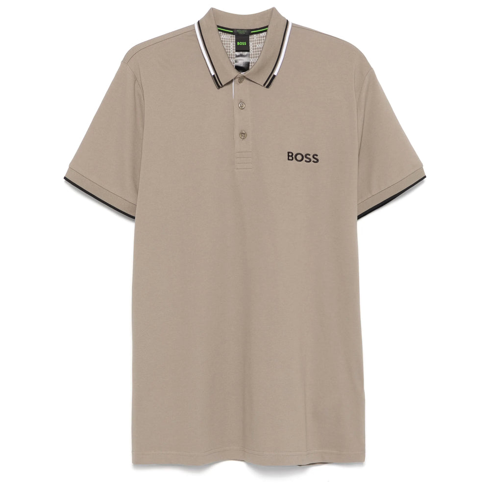 Boss Grey Polo Shirts Men BOSS