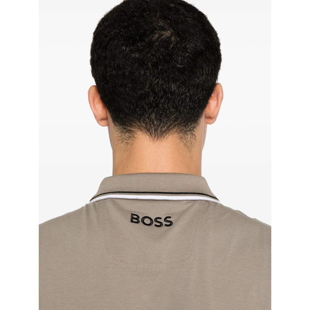 Boss Grey Polo Shirts Men BOSS