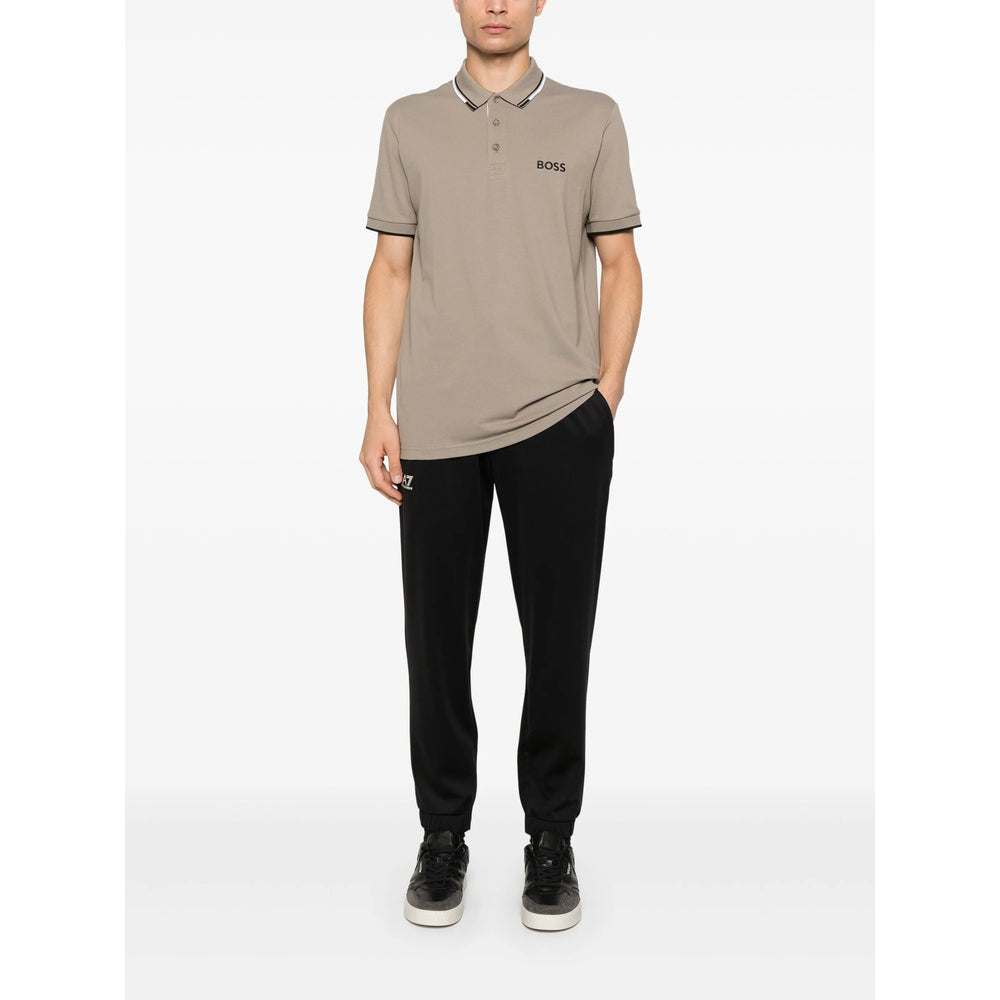 Boss Grey Polo Shirts Men BOSS