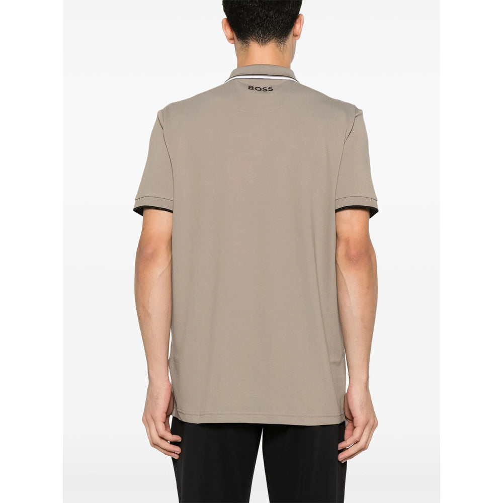 Boss Grey Polo Shirts Men BOSS