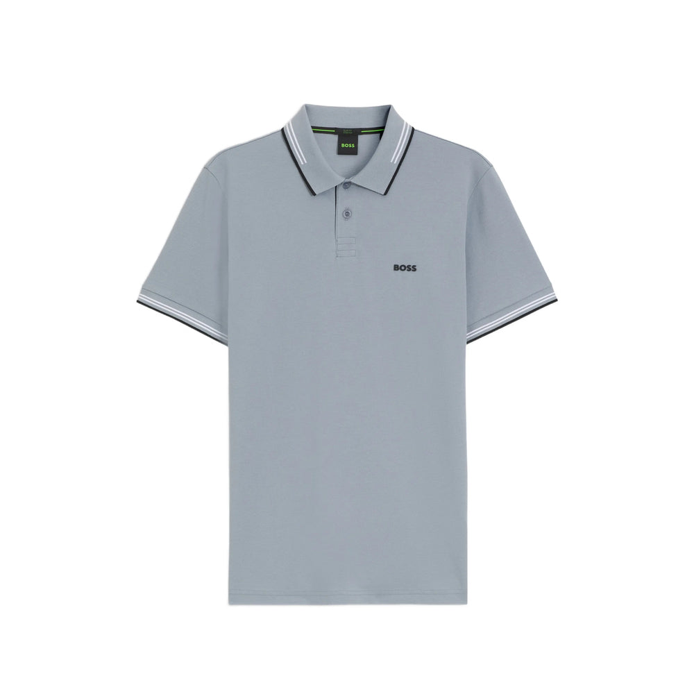 Boss Grey Polo Shirts Men BOSS