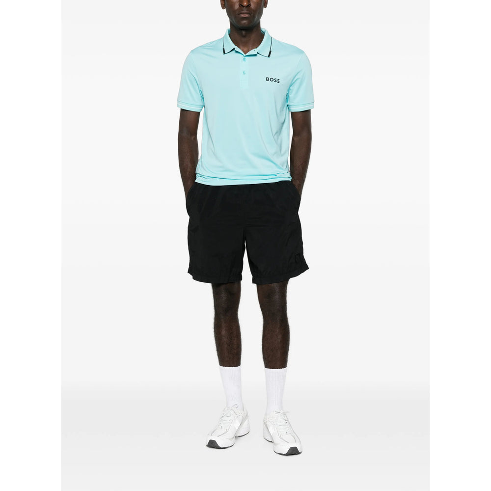 Boss Blue Polo Shirts Men BOSS