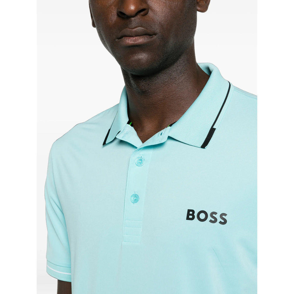 Boss Blue Polo Shirts Men BOSS