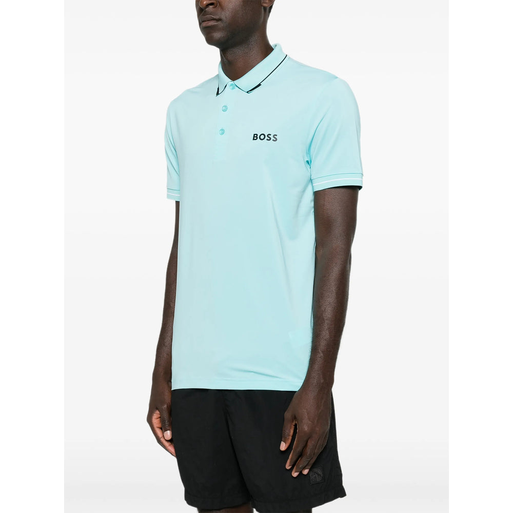Boss Blue Polo Shirts Men BOSS