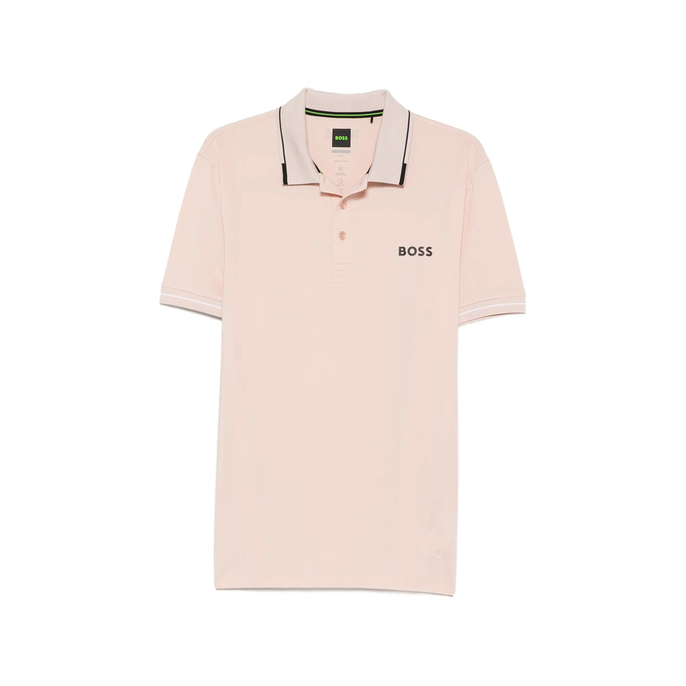 Boss Pink Polo Shirts Men BOSS