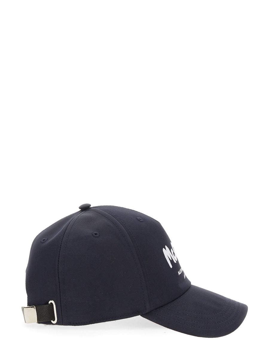 Alexander Mcqueen Men Graffiti Logo Hat ALEXANDER MCQUEEN