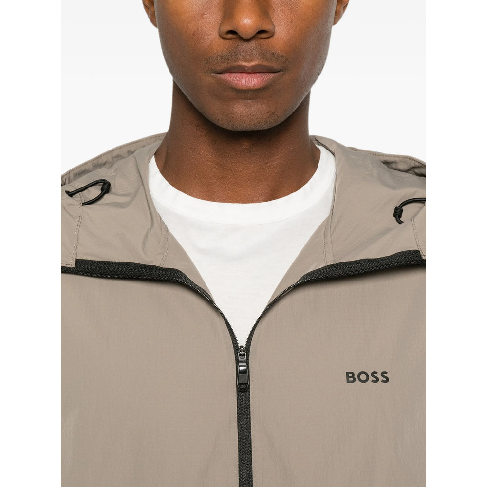 Boss Neutrals Jackets - Hooded Jackets Men