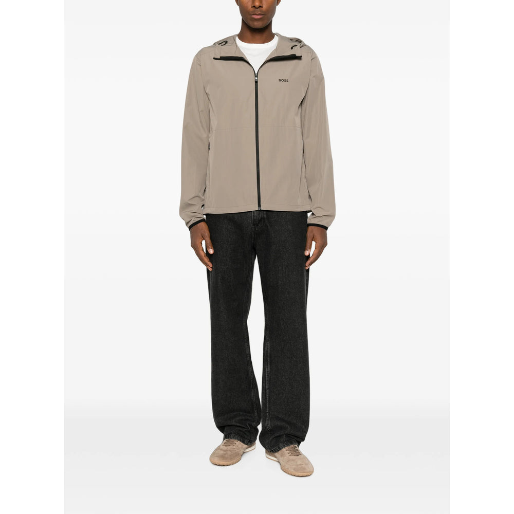 Boss Neutrals Jackets - Hooded Jackets Men