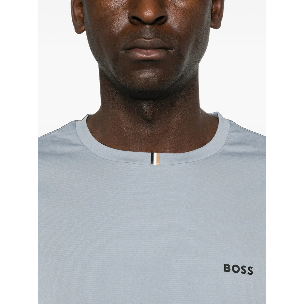 Boss Grey T-Shirts & Vests - T-Shirts Men BOSS