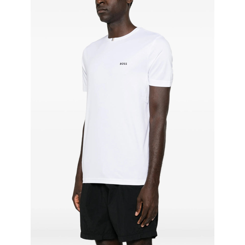 Boss White T-Shirts & Vests - T-Shirts Men BOSS
