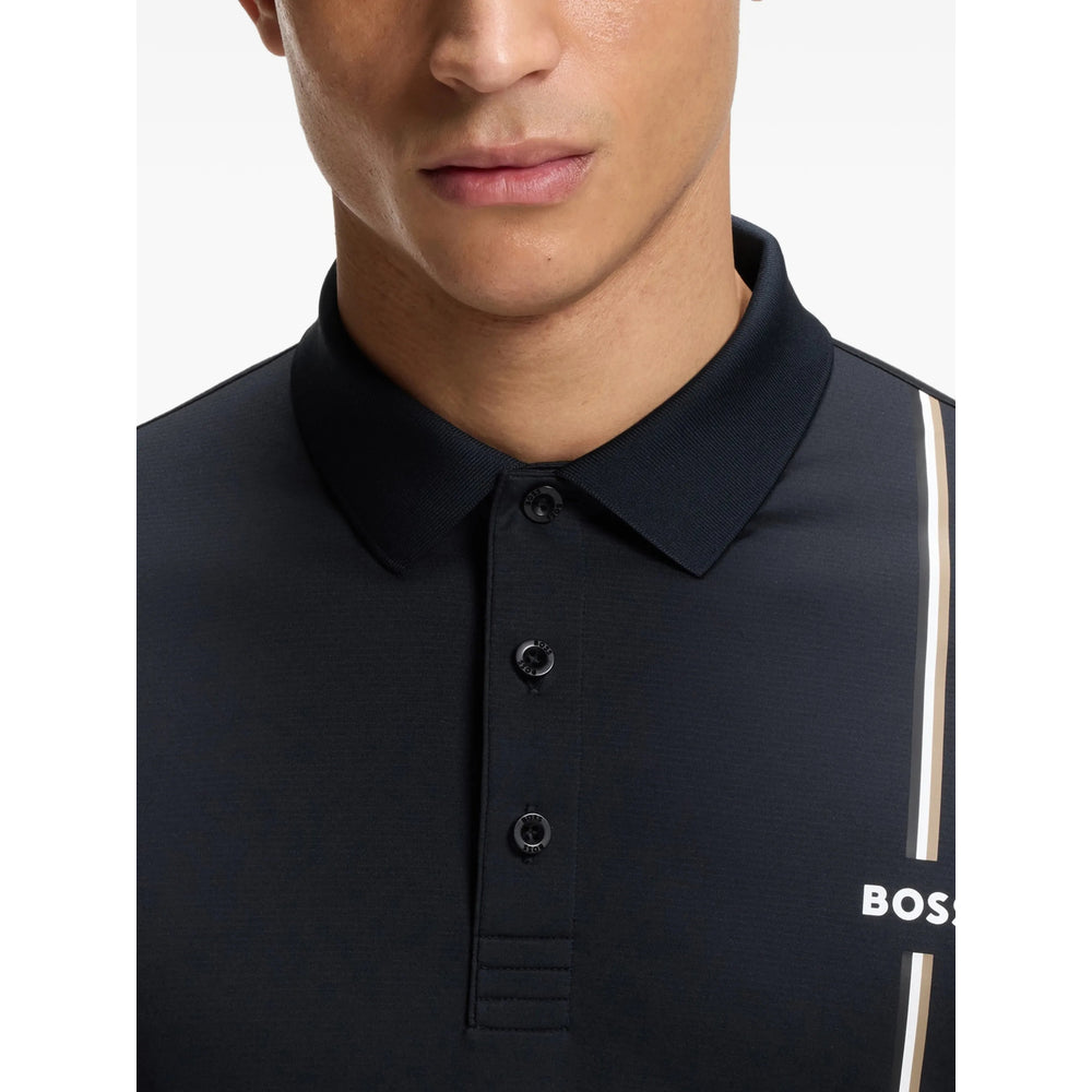 Boss Blue Polo Shirts Men BOSS