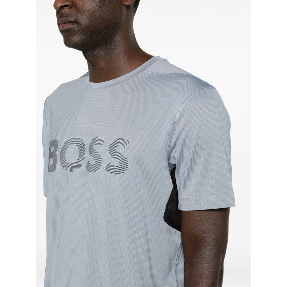 Boss Grey T-Shirts & Vests - T-Shirts Men BOSS