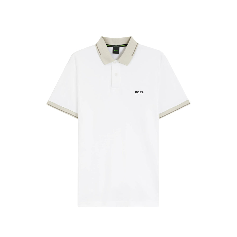 Boss White Polo Shirts Men BOSS