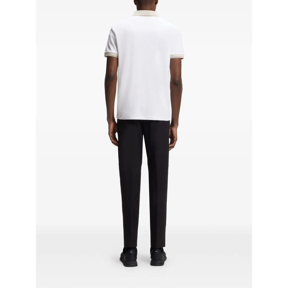 Boss White Polo Shirts Men BOSS