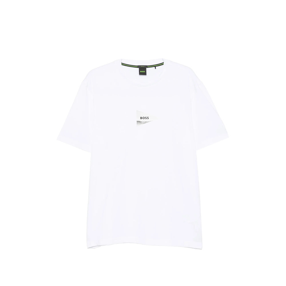 Boss White T-Shirts & Vests - T-Shirts Men BOSS