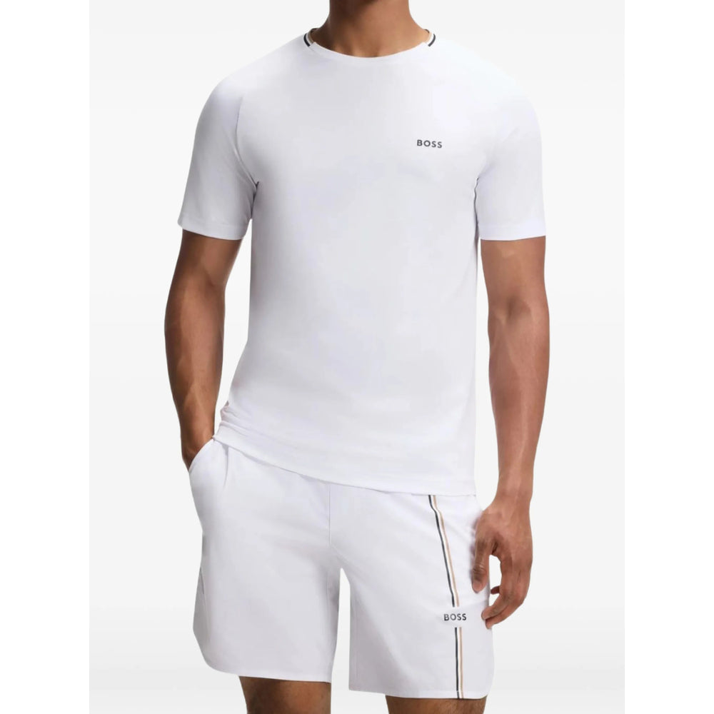 Boss White T-Shirts & Vests - T-Shirts Men BOSS
