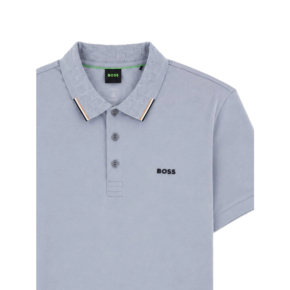 Boss Grey Polo Shirts Men BOSS