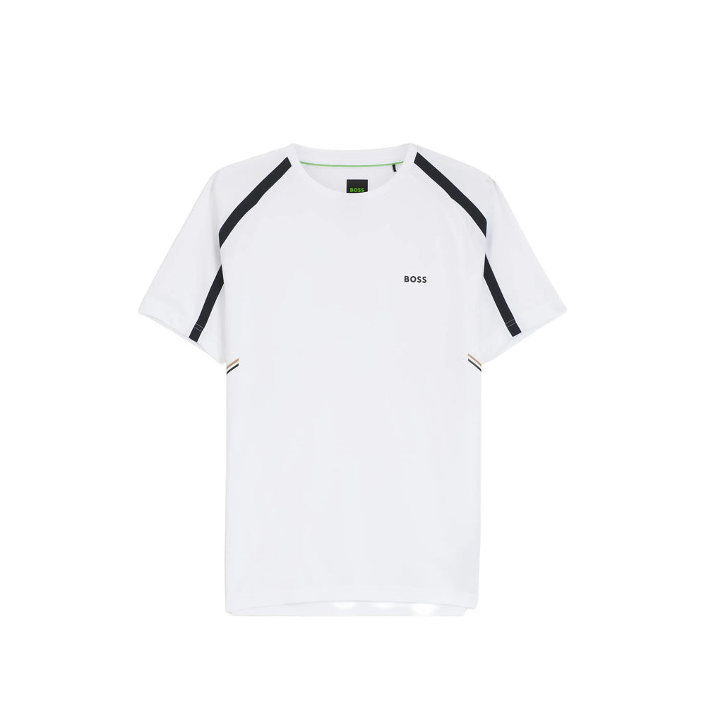 Boss White Performance Tops - Performance T-Shirts & Vests Men BOSS
