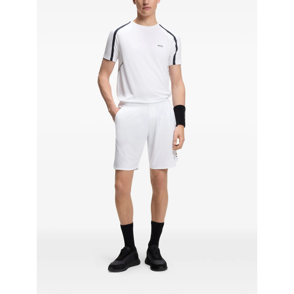 Boss White Performance Tops - Performance T-Shirts & Vests Men BOSS