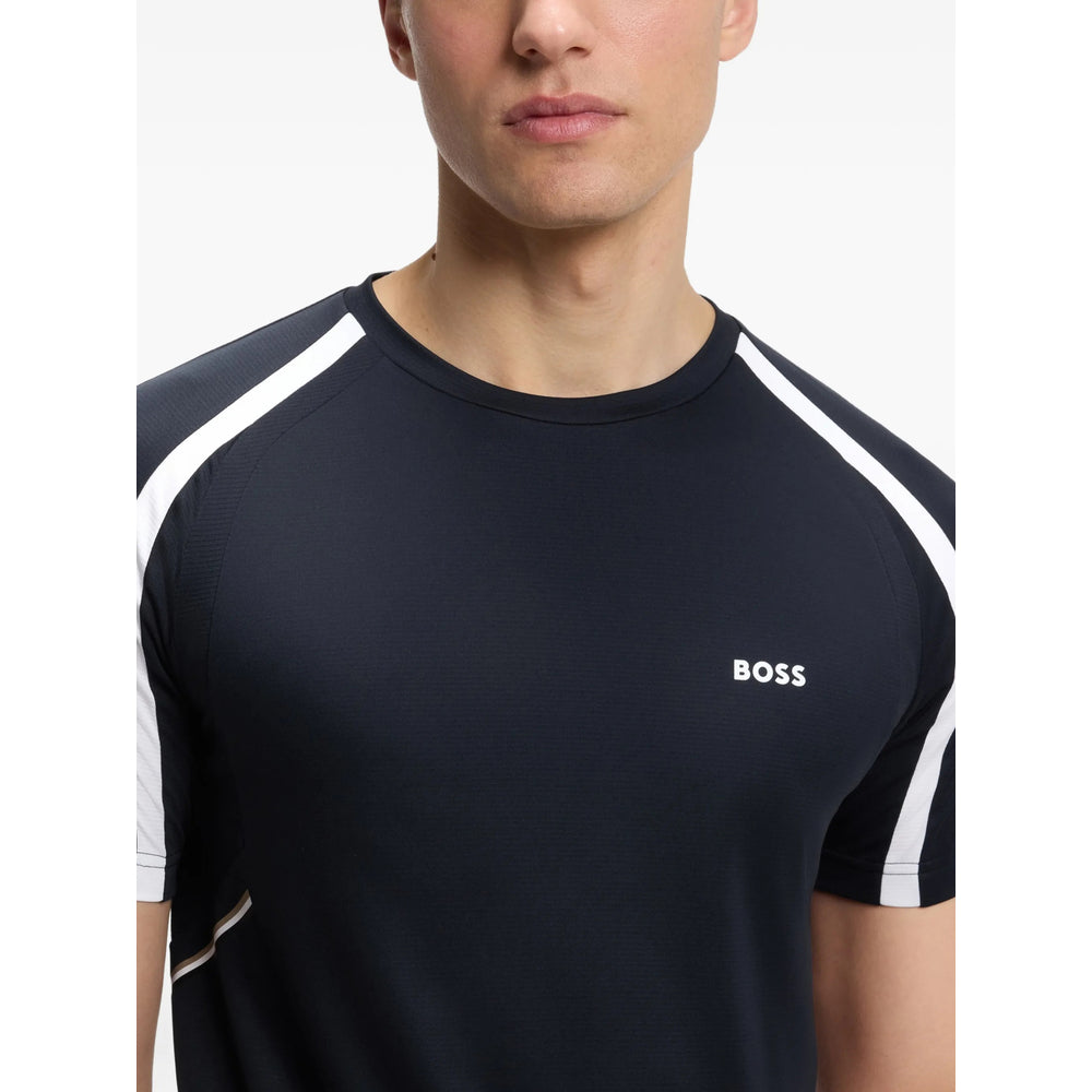 Boss Blue Performance Tops - Performance T-Shirts & Vests Men BOSS