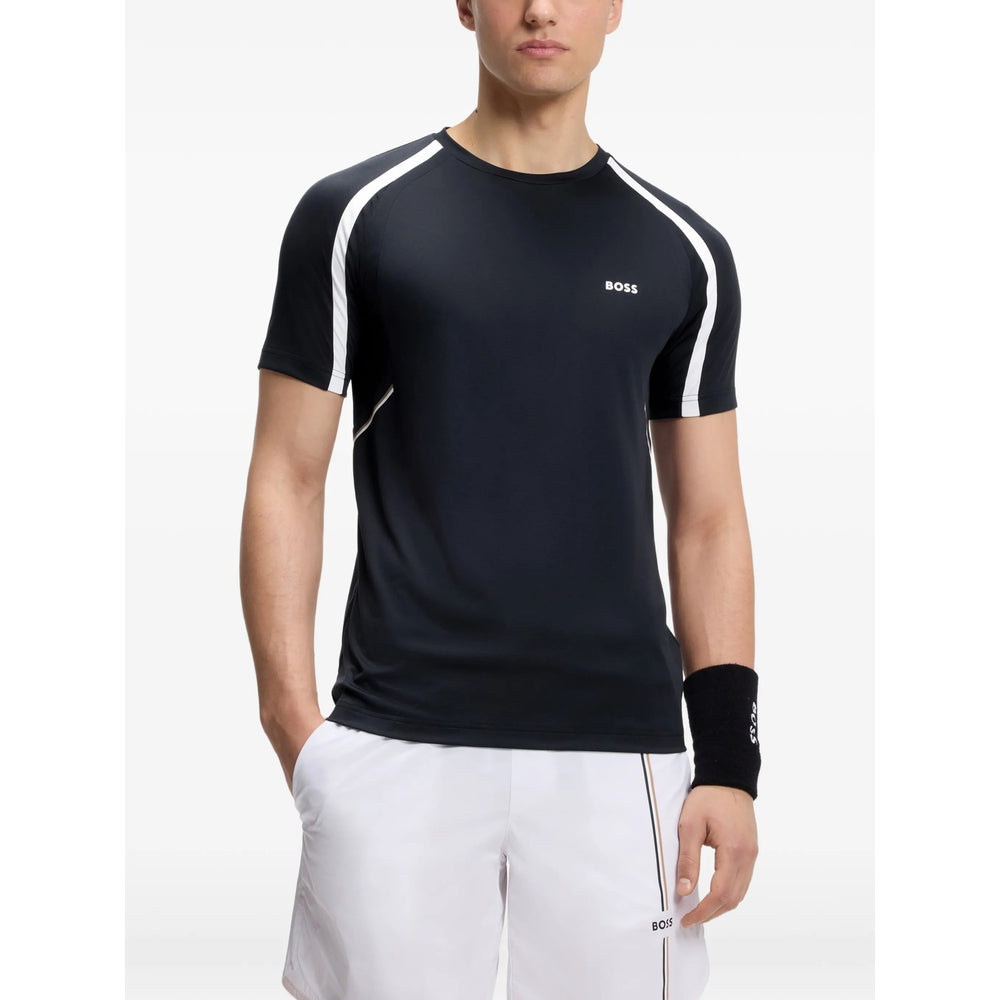 Boss Blue Performance Tops - Performance T-Shirts & Vests Men BOSS