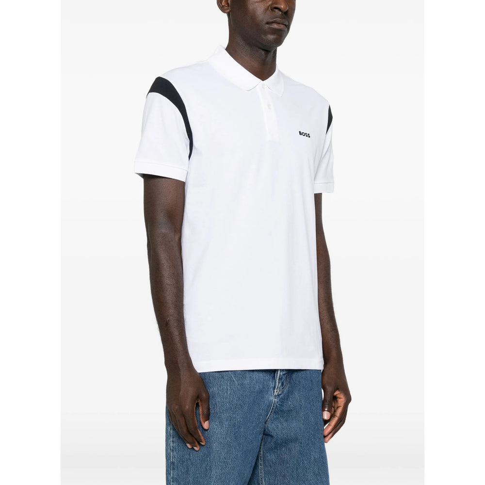Boss White Polo Shirts Men BOSS
