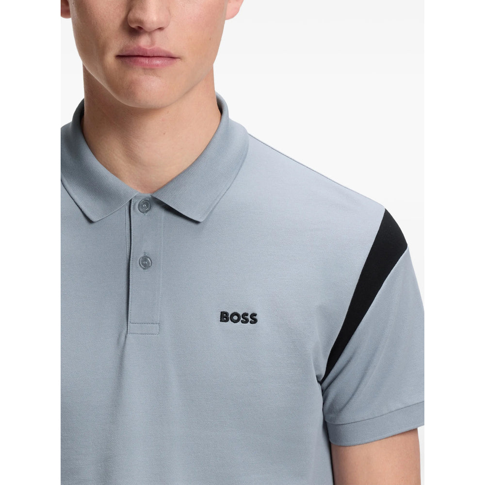 Boss Grey Polo Shirts Men BOSS