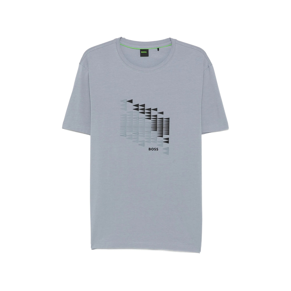 Boss Grey T-Shirts & Vests - T-Shirts Men BOSS