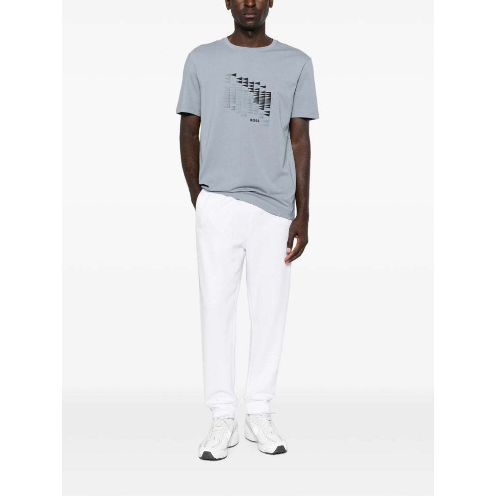 Boss Grey T-Shirts & Vests - T-Shirts Men BOSS