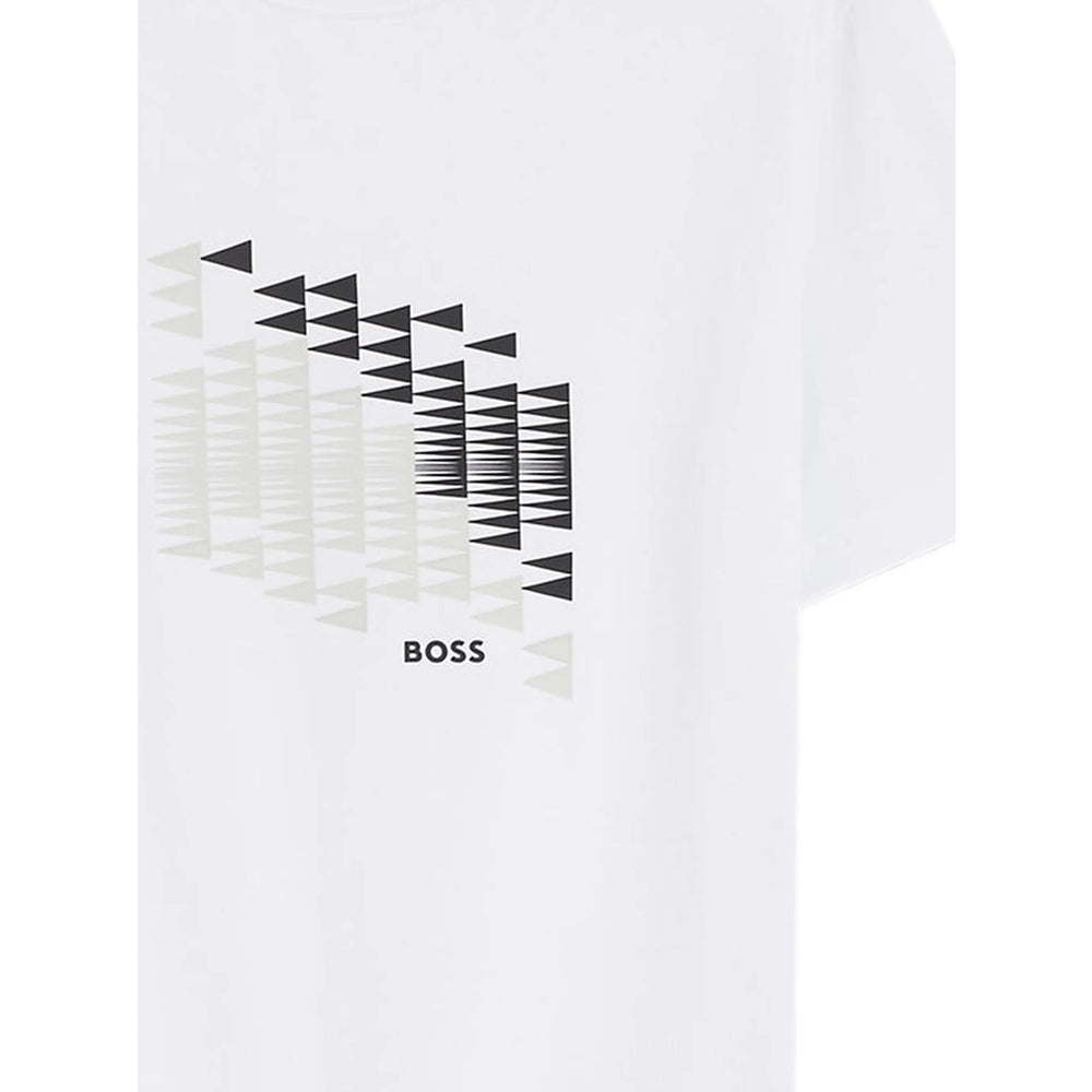 Boss White T-Shirts & Vests - T-Shirts Men BOSS