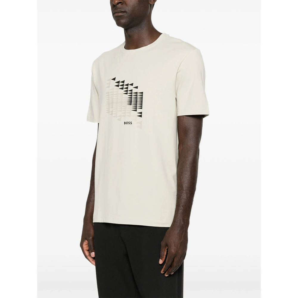 Boss Neutrals T-Shirts & Vests - T-Shirts Men BOSS