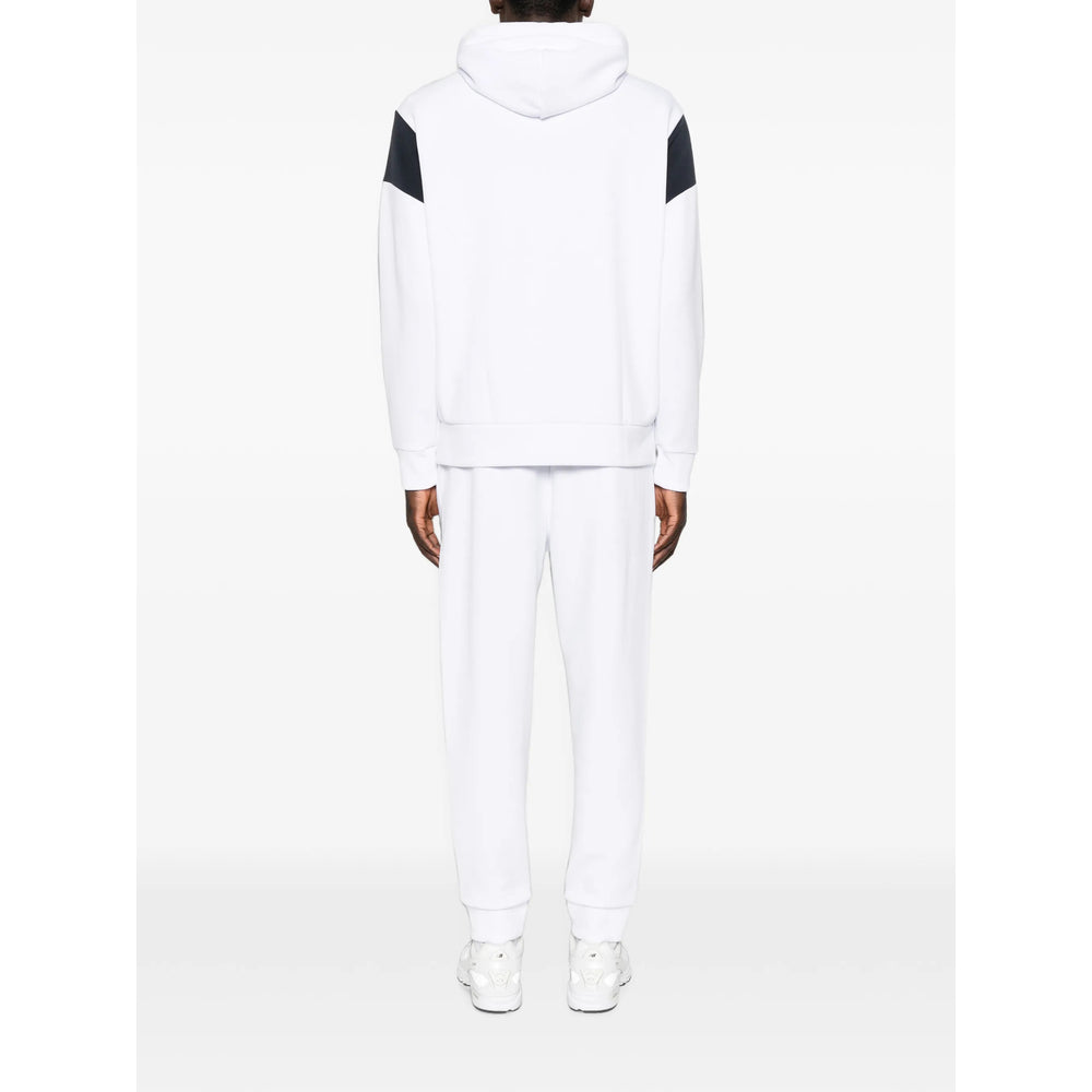 Boss White Trousers - Track Pants Men BOSS
