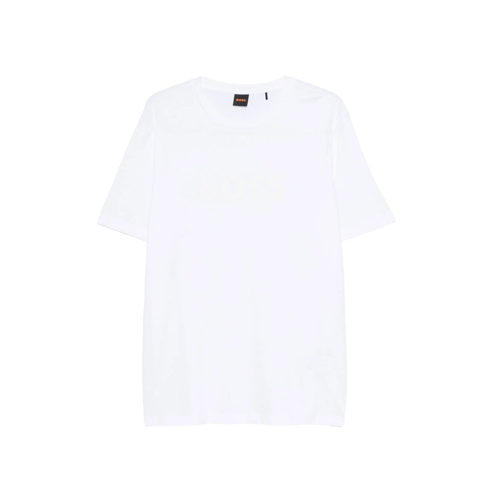 Boss White T-Shirts & Vests - T-Shirts Men BOSS