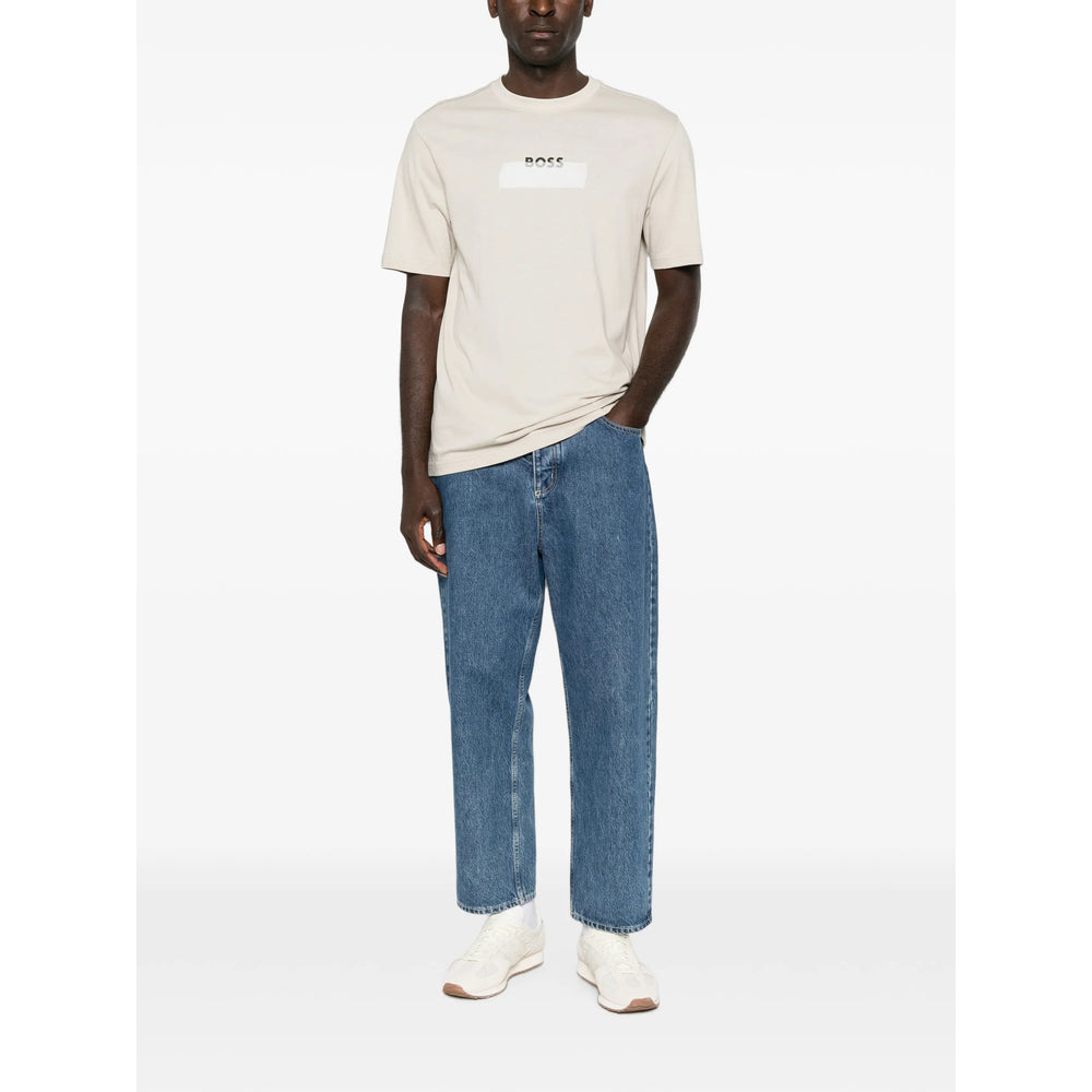 Boss Neutrals T-Shirts & Vests - T-Shirts Men BOSS