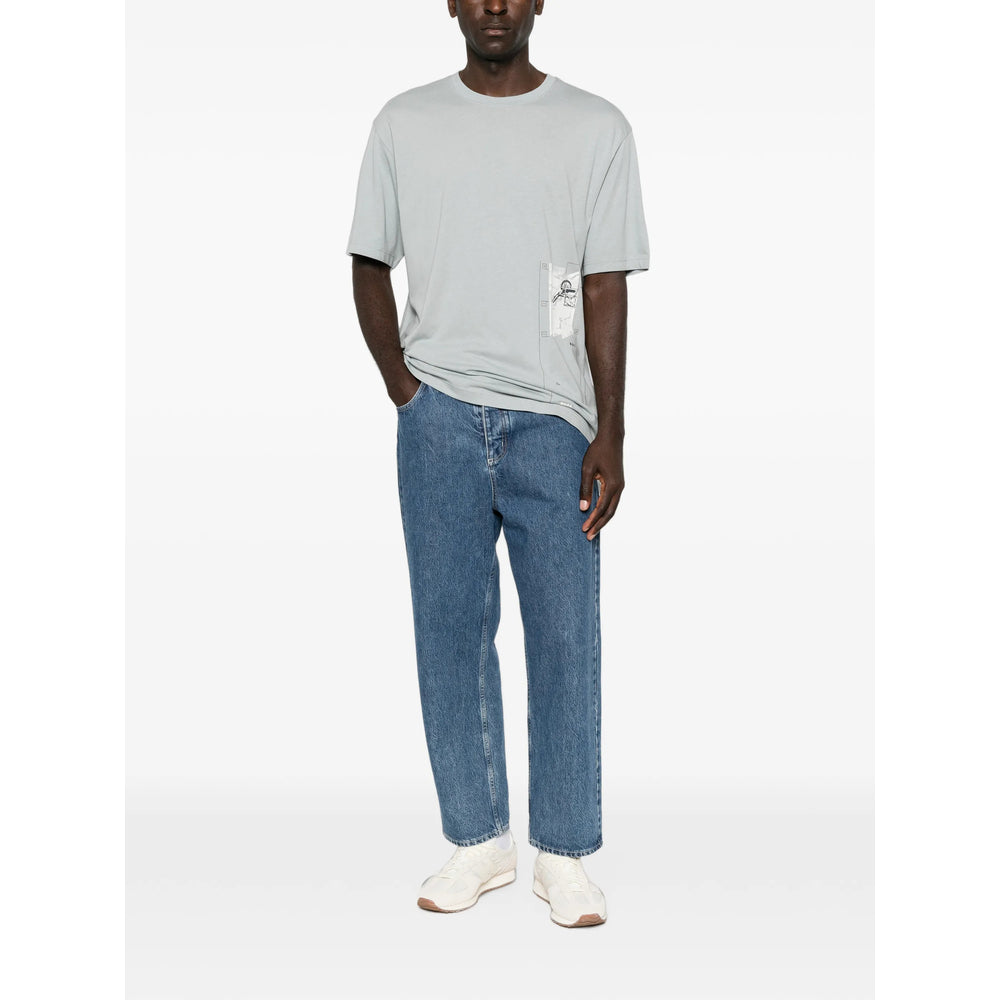 Boss Grey T-Shirts & Vests - T-Shirts Men BOSS